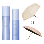 【母の日】[AYAKA]薬用美白化粧水と薬用UV乳液に折り畳み傘がついた母の日限定キット