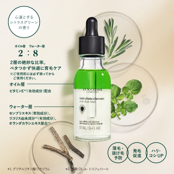 ロクシタン　ヘアロスセラム ロクシタン]薬用 メディカル アンチヘアロスセラム(医薬部外品