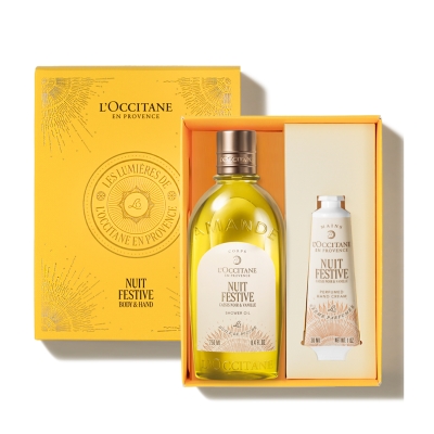 ロクシタン ニュイ フェスティブ ボディ＆ハンド(シャワー)【数量限定】