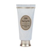 【11/5(木)以降発送】[SABON]シルキーボディミルク パチュリ・ラベンダー・バニラ