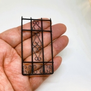 (4)ミニ厨房庵 河合行雄 はじめてのはんだ付け：アイアンフェンス　