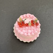 (33)辰已惠 バスケット絞りケーキ　