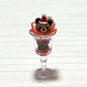 (38)土屋美保 くまサンタのパフェ　