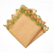 【新宿店受取】[近沢レース]シーズンタオルハンカチ サンダーソニア(9月)　