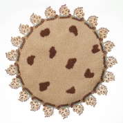 【新宿店受取】[近沢レース]シーズンタオルハンカチ チョコチップクッキー(10月)　