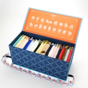 【新宿店受取】［近沢レース店］ シーズンタオルハンカチ　オールコンプリートコース(7月～12月各月お受け取り)　