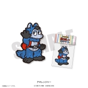 【TOEI ART FES.】ゴレンジャー×おおかみくん 刺繍シール（アオレンジャー）　