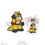 【TOEI ART FES.】ゴレンジャー×おおかみくん 刺繍シール（キレンジャー）　