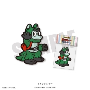 【TOEI ART FES.】ゴレンジャー×おおかみくん 刺繍シール（ミドレンジャー）　