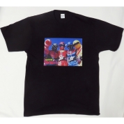 【TOEI ART FES.】『テレビランド』秘蔵写真 秘密戦隊ゴレンジャー 名場面Tシャツ（団結）　