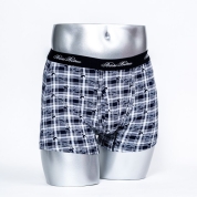 [ブルックス ブラザーズ]ボクサー ゴールデンフリースCH　ライトグレー