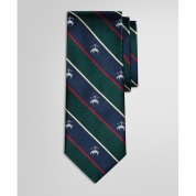 [ブルックス ブラザーズ]アーガイル サザーランド ストライプ GF ジャカード レップタイ