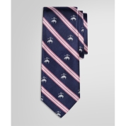 [ブルックス ブラザーズ]ミニBB#1 ストライプ GFジャカード レップタイ