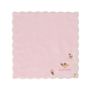 [ジルスチュアート]タオルハンカチ プリンアラモード ピンク 09201211A