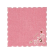 [ジルスチュアート]タオルハンカチ カップケーキ ブルー  オールドローズ  09201212A