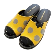 [マタノアツコ]てんとう虫MEMEサンダル　イエロー