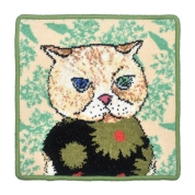 [マンナイン・アーンジョー]コラボハンカチ　クミン　GR