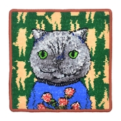 [マンナイン・アーンジョー]コラボハンカチ　ブリィ　YE