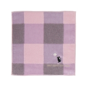 [ケイト・スペード ニューヨーク]タオルハンカチ　チェック　ピンク