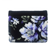 [アーンジョー]ローズソフィアミニティッシュケースBK　ブラック