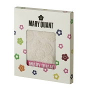 [マリークヮント]タオルハンカチ（001607-0001）アイボリー