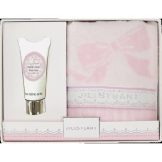 [ジルスチュアート]タオルハンカチ・ハンドクリームセット（11302304）ピンク