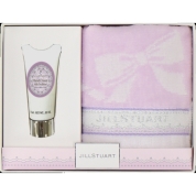 [ジルスチュアート]タオルハンカチ・ハンドクリームセット（11302304）パープル