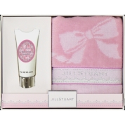 [ジルスチュアート]タオルハンカチ・ハンドクリームセット（11302304）レッド