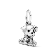 [PANDORA]Labrador Puppy Dog Dangle Charm　シルバー