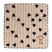 [Cath Kidston/キャス キッドソン]タオルハンカチ　ベージュ(コーギー)