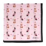 [Cath Kidston/キャス キッドソン]ガーゼハンカチ　ピンク