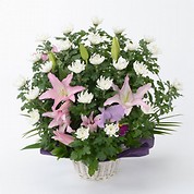 [フローレット]供花アレンジメント「和」（M）