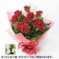 [フローレット]バラ 花束（S）【ホワイト】
