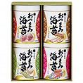 [山本海苔店]おつまみ海苔 4缶詰合せ〈RO4〉