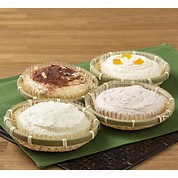 【北海道フーディスト】[わらく堂]4種のかご盛ケーキセット