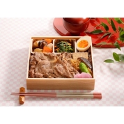 [松阪牛 よし田]国産黒毛和牛すき焼き弁当