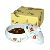 【冬フード】［錦松梅］＜季節限定品＞有田焼容器入「迎春」