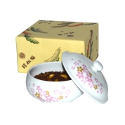 【春フード】［錦松梅］＜季節限定品＞有田焼容器入「さくら」