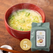 [久世福商店]味噌汁国産あおさと備州白味噌 5食入り