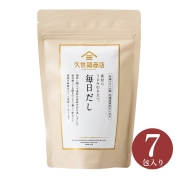 [久世福商店]素材の、 うまみ引き立つ。 毎日だし 49g（7g×7包）