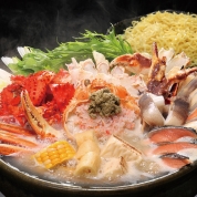 [北海道フーディスト]札幌すすきの いそ舟監修 三大がに鉄砲鍋