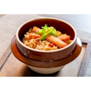 ［北海道フーディスト］けんたろうの釜めし蟹2個