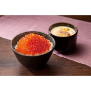 ［北海道フーディスト］ジャンボ茶わんむし＆いくら丼の具