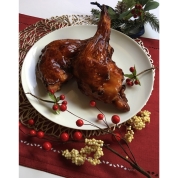 【クリスマススイーツ＆グルメ】[博多　肉の壱丁田]クリスマスローストレッグ(国産鶏)