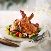 【クリスマススイーツ＆グルメ】[RF1]桜島どりのもも肉ロースト