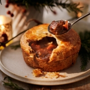 【クリスマススイーツ＆グルメ】[RF1]まるごと味わうXmasビーフシチューパイ