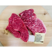 【食品お買得市】［浅草今半］国産黒毛和牛ステーキ食べ比べセット