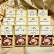 【食品お買得市】［キーコーヒー］インスタントミックス カフェオレ贅沢仕立て　1ケース