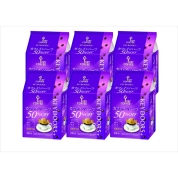【食品お買得市】［キーコーヒー］KEY DOORS+ ドリップオン カフェインハーフ（7ｇ×9袋） ×1ケース（6個入）