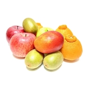 【食品お買得市】［築地定松］宮崎マンゴーが入った旬のフルーツ詰め合わせ